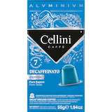Artikelbild 1 für Cellini DECAFFEINATO Kaffeekapseln, Arabica- und Robustabohnen kräftig, 10 Stück, Artikelnummer 720652