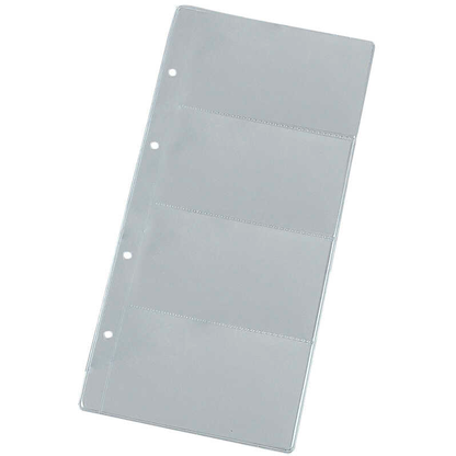 Artikelbild 3 für EICHNER Visitenkartenhüllen schmal DIN A5 transparent glatt, 10 St., Artikelnummer 701124