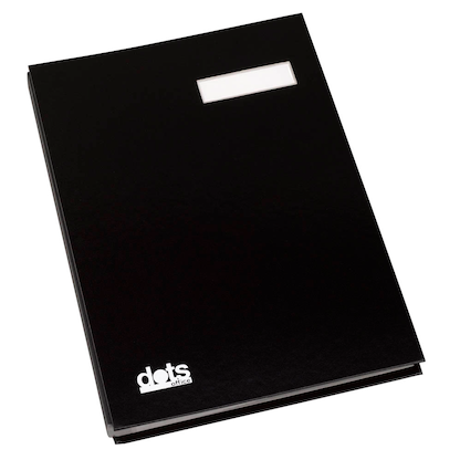 Artikelbild für dots Unterschriftenmappe 20 Fächer schwarz, 1 St., Artikelnummer 799916