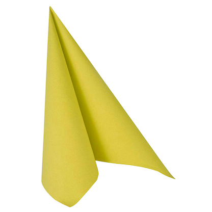 Artikelbild 3 für PAPSTAR Servietten limonengrün 3-lagig 40,0 x 40,0 cm, 50 St., Artikelnummer 293233