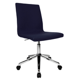 Artikelbild 1 für Topstar Besucherstuhl Cube EA390 L58 dunkelblau Stoff, 1 St., Artikelnummer 356814