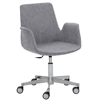 Artikelbild für Mayer Besuchersessel myHELIOS grau Aluminium Stoff 65,0 x 65,0 x 82,0 - 93,0 cm, 1 St., Artikelnummer 174571