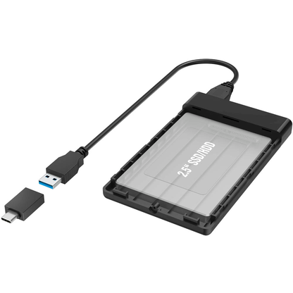 Artikelbild 2 für hama IB-233U3-B Festplattengehäuse, Artikelnummer 280999