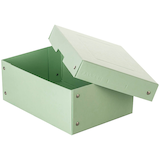 Artikelbild 1 für FALKEN PURE Aufbewahrungsbox 1250 Blatt pastellgrün 18,0 x 25,0 x 10,0 cm, 1 St., Artikelnummer 718258