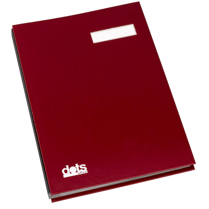 Artikelbild für dots Unterschriftenmappe 20 Fächer rot, 1 St., Artikelnummer 799924