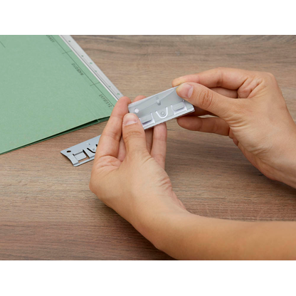 Artikelbild 4 für bene Vollsichtreiter Vetro Mobil silber, 50 St., Artikelnummer 443085