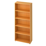 Artikelbild 1 für HAMMERBACHER Aktenregal Basic 4000 buche 80,0 x 33,0 x 188,0 cm, 1 St., Artikelnummer 862831