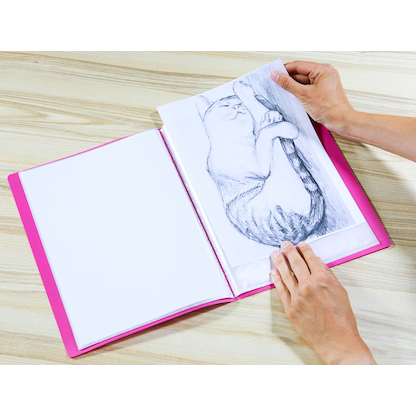 Artikelbild 6 für PAGNA School Sichtbuch DIN A4, 20 Hüllen dunkelrosa, 1 St., Artikelnummer 609261