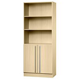 Artikelbild 1 für HAMMERBACHER Regalschrank Sira, V7700/3/3/RE ahorn 80,0 x 42,0 x 200,4 cm, 1 St., Artikelnummer 199158