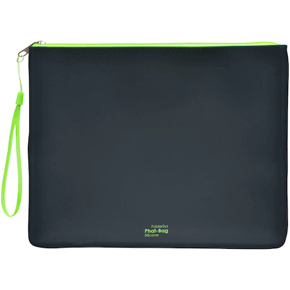 Artikelbild für FolderSys Reißverschlussbeutel PHAT BAG DIN A5 schwarz/grün 1,2 mm, 1 St., Artikelnummer 436244