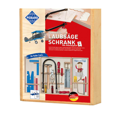 Artikelbild 2 für PEBARO Laubsäge-Set Schrank, Artikelnummer 230001