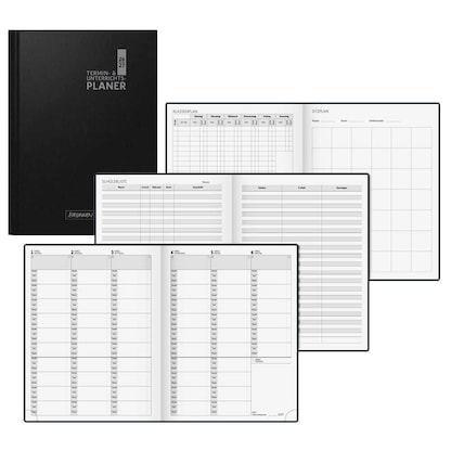 Artikelbild für BRUNNEN Unterrichtsplaner 2026/2027 schwarz, 1 St., Artikelnummer 804977