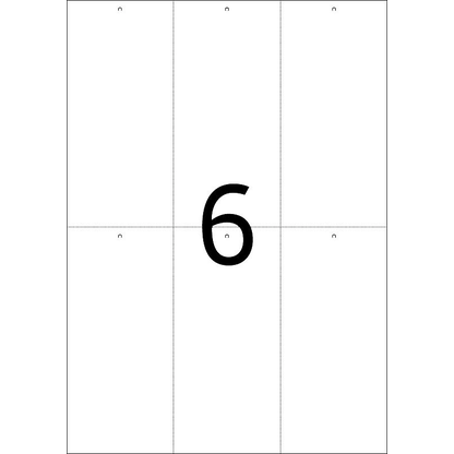 Artikelbild 6 für HERMA Hängeetiketten weiß 70,0 x 148,5 mm blanko, 100 Blatt, Artikelnummer 702783