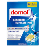 Artikelbild 1 für domol ULTRA POWER ALL-IN-ONE Spülmaschinentabs 40 St., Artikelnummer 591556