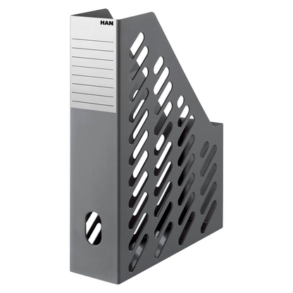 Artikelbild 2 für HAN Stehsammler Klassik 1600-191D dunkelgrau Kunststoff, DIN A4, 2 St., Artikelnummer 352536