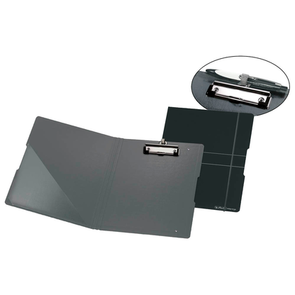 Artikelbild für herlitz Klemmbrettmappe easy orga 300000721 DIN A4 schwarz Kunststoff, 1 St., Artikelnummer 439657