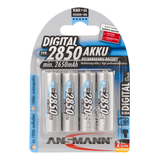 Artikelbild 1 für ANSMANN Akkus Ni-MH Mignon AA 2.650 mAh, 4 St., Artikelnummer 964189