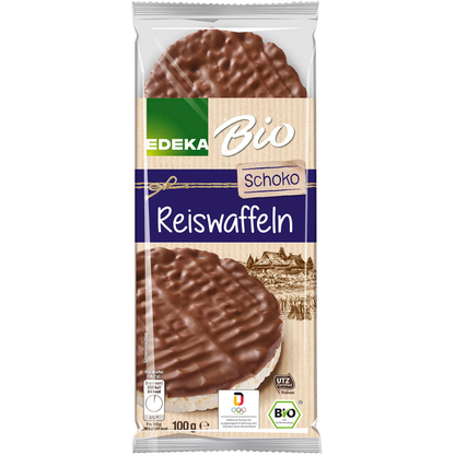 Artikelbild für EDEKA Bio Schoko Reiswaffeln 100,0 g, 1 St., Artikelnummer 978150