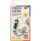 Artikelbild 1 für folia Bastelset Strickliesel mehrfarbig, Artikelnummer 198261