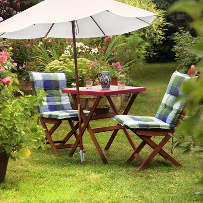 Artikelbild 4 für relaxdays Bodendübel für Sonnenschirm grau, Stahl, Artikelnummer 999593