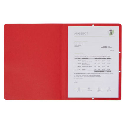 Artikelbild 4 für Exacompta Eckspanner DIN A4 rot, 5 St., Artikelnummer 286928