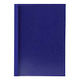 Artikelbild 1 für LMG Thermo-Bindemappen blau Lederkarton für 5 - 15 Blatt, 50 St., Artikelnummer 376137