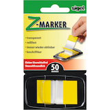 Artikelbild 1 für SIGEL Z-Marker Haftmarker gelb 50 Streifen, Artikelnummer 381178