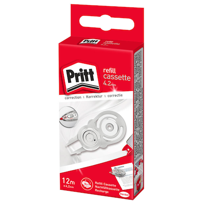 Artikelbild 2 für Pritt Nachfüllkassette für Korrekturroller refill flex 4,2 mm, 1 St., Artikelnummer 293656