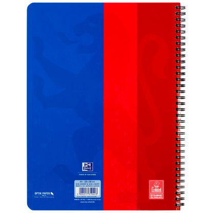 Artikelbild 5 für OXFORD Collegeblock DUO Lineatur 27/28 liniert und kariert DIN A4 Innen- und Außenrand, 1 Block, Artikelnummer 798191