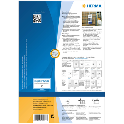 Artikelbild 7 für HERMA Hängeetiketten weiß 70,0 x 148,5 mm blanko, 100 Blatt, Artikelnummer 702783