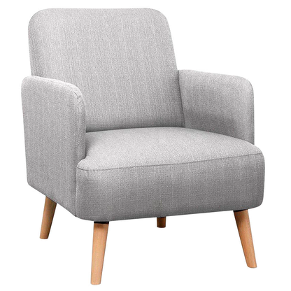 Artikelbild für meet powered by PAPERFLOW Besuchersessel Brooks FTBRO.23.02 grau Stoff, 1 St., Artikelnummer 547253