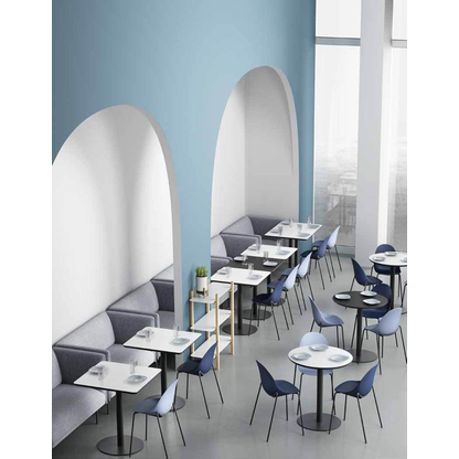 Artikelbild 3 für meet powered by PAPERFLOW MEZZO Bistrotisch rund MDF-Platte weiß 80,0 x 80,0 x 75,0 cm, 1 St., Artikelnummer 300554