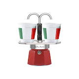 Artikelbild 1 für BIALETTI Mini Italia Espressokocher rot, 2 Tassen, Artikelnummer 535712
