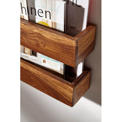 Artikelbild 4 für WOHNLING Zeitungsständer WL1.533 sheesham Holz, DIN A4, Artikelnummer 904892