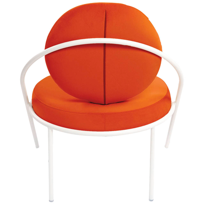 Artikelbild 5 für meet powered by PAPERFLOW Sessel SATURNE rost weiß Stoff 70,0 x 73,0 x 88,0 cm, 2 St., Artikelnummer 230769