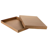 Artikelbild 1 für FALKEN PURE Aufbewahrungsbox 500 Blatt braun 32,0 x 44,0 x 4,0 cm, 1 St., Artikelnummer 718298