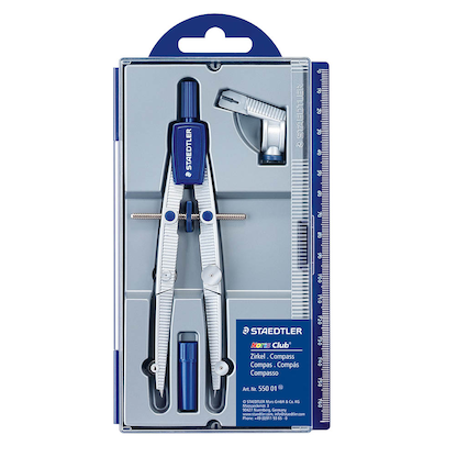 Artikelbild für STAEDTLER Zirkel Noris Club® 550 silber, 1 St., Artikelnummer 605459