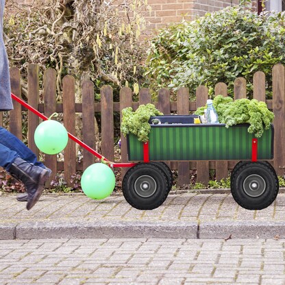 Artikelbild 7 für relaxdays Sackkarrenräder luftbereift schwarz, grau Stahl Felgen, Achse 2,0 cm, Artikelnummer 452171