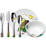 Artikelbild 1 für WMF Kindergeschirr-Set Janosch weiß 6-tlg., 1 Set, Artikelnummer 823726