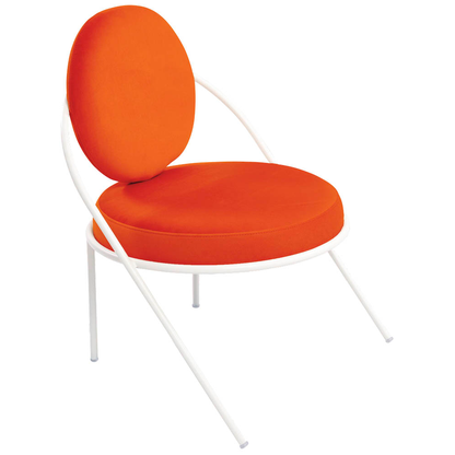 Artikelbild 2 für meet powered by PAPERFLOW Sessel SATURNE rost weiß Stoff 70,0 x 73,0 x 88,0 cm, 2 St., Artikelnummer 230769