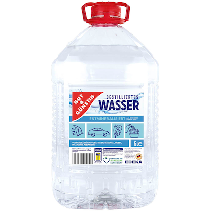 Artikelbild 2 für GUT&GÜNSTIG Destilliertes Wasser 3x 5 l, Artikelnummer 854740