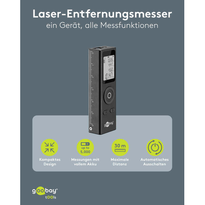 Artikelbild 13 für goobay 77834 Laser-Entfernungsmesser, Artikelnummer 779706