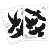Artikelbild 1 für GARDIGO Aufkleber Vogel Silhouetten, schwarz, 5 St., Artikelnummer 796718