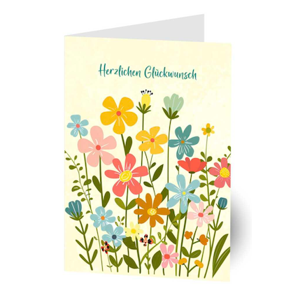 Artikelbild für LUMA Glückwunschkarte LU DINA4 16 DIN A4, 1 St., Artikelnummer 818779