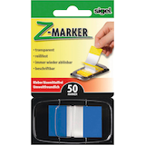 Artikelbild 1 für SIGEL Z-Marker Haftmarker blau 50 Streifen, Artikelnummer 381202