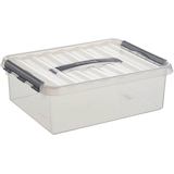 Artikelbild 1 für sunware Q-line Aufbewahrungsbox 10,0 l transparent 40,0 x 30,0 x 12,0 cm, 1 St., Artikelnummer 145692