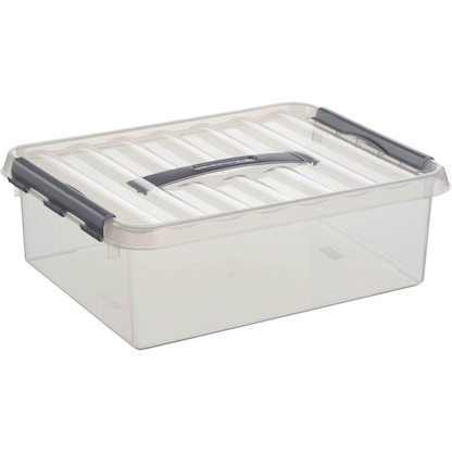 Artikelbild für sunware Q-line Aufbewahrungsbox 10,0 l transparent 40,0 x 30,0 x 12,0 cm, 1 St., Artikelnummer 145692