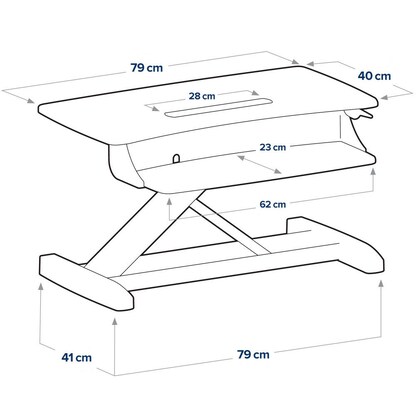 Artikelbild 6 für ergotron Monitorständer WorkFit-Z Mini grau, Artikelnummer 869273