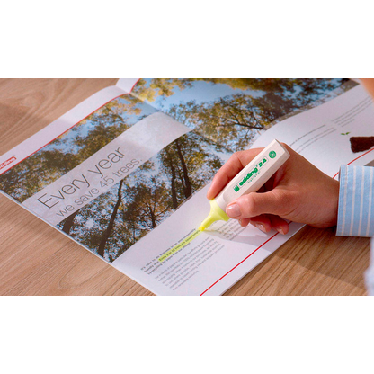 Artikelbild 7 für edding Highlighter 24 EcoLine pastell Textmarker grün, 1 St., Artikelnummer 131027