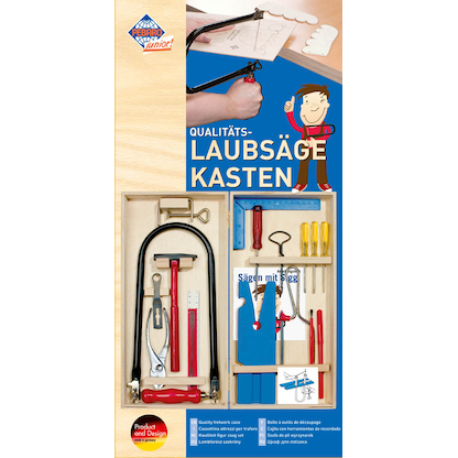 Artikelbild für PEBARO Laubsäge-Set Klapp-Kasten, Artikelnummer 229797